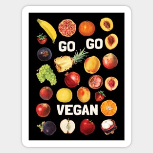 Go Go Vegan 100% Nature Sticker